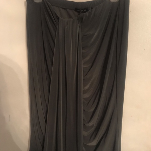 Silky Ruched Skirt - Picture 2 of 5